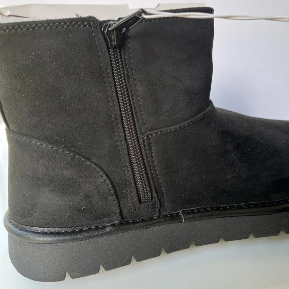 New Women's May Faux Suede Booties Memory Foam Insole Size 9 - Picture 3 of 13